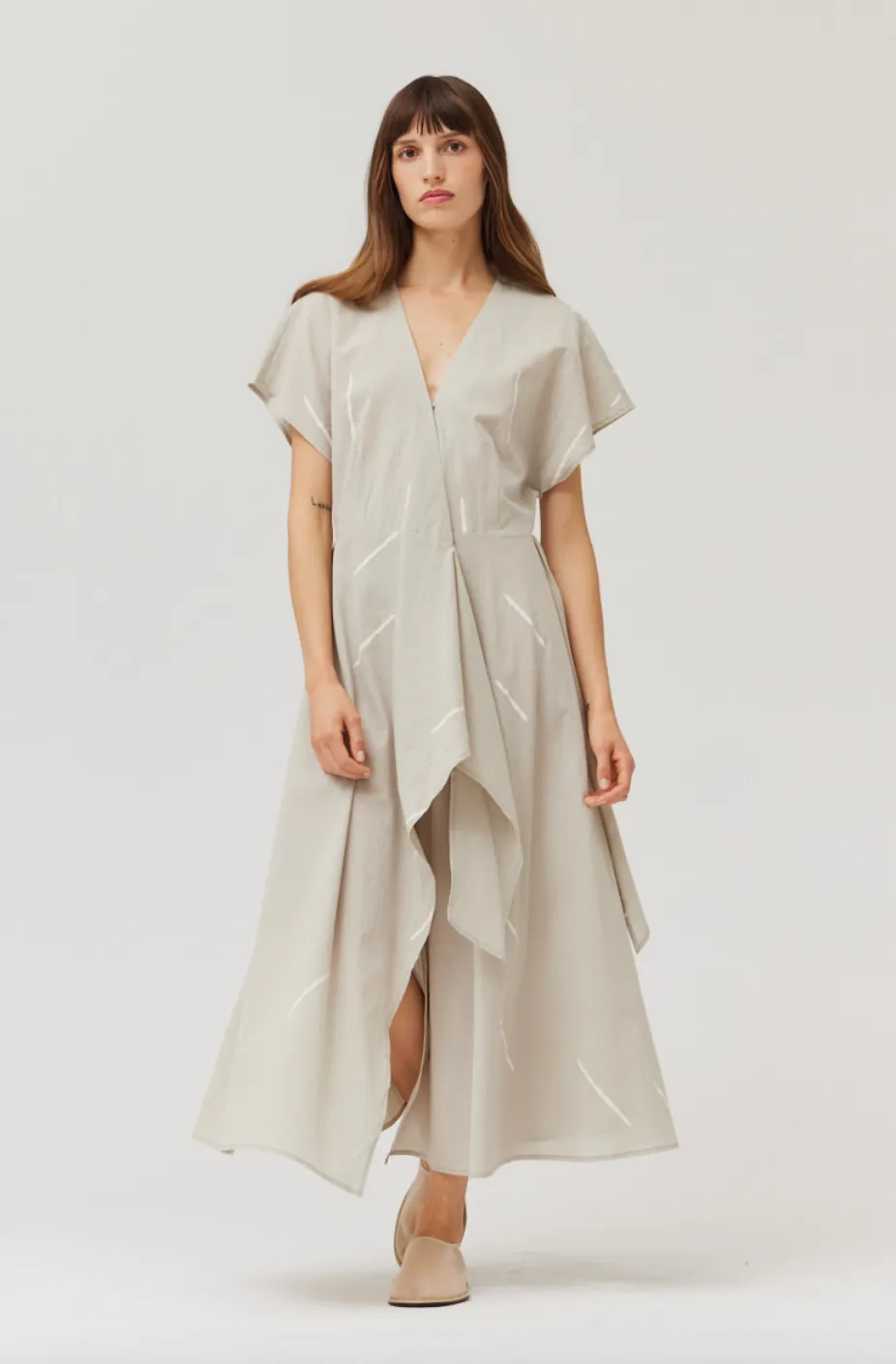 Dash Dress -- Concrete