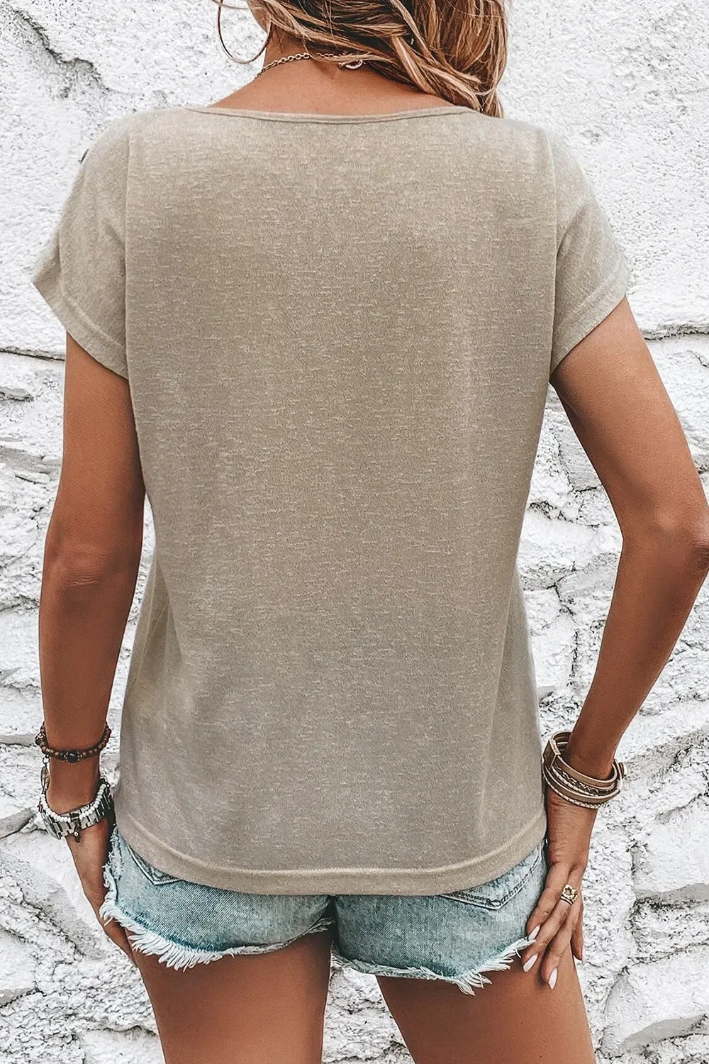 Decorative Button RODEO LEGEND WILD WEST Tee