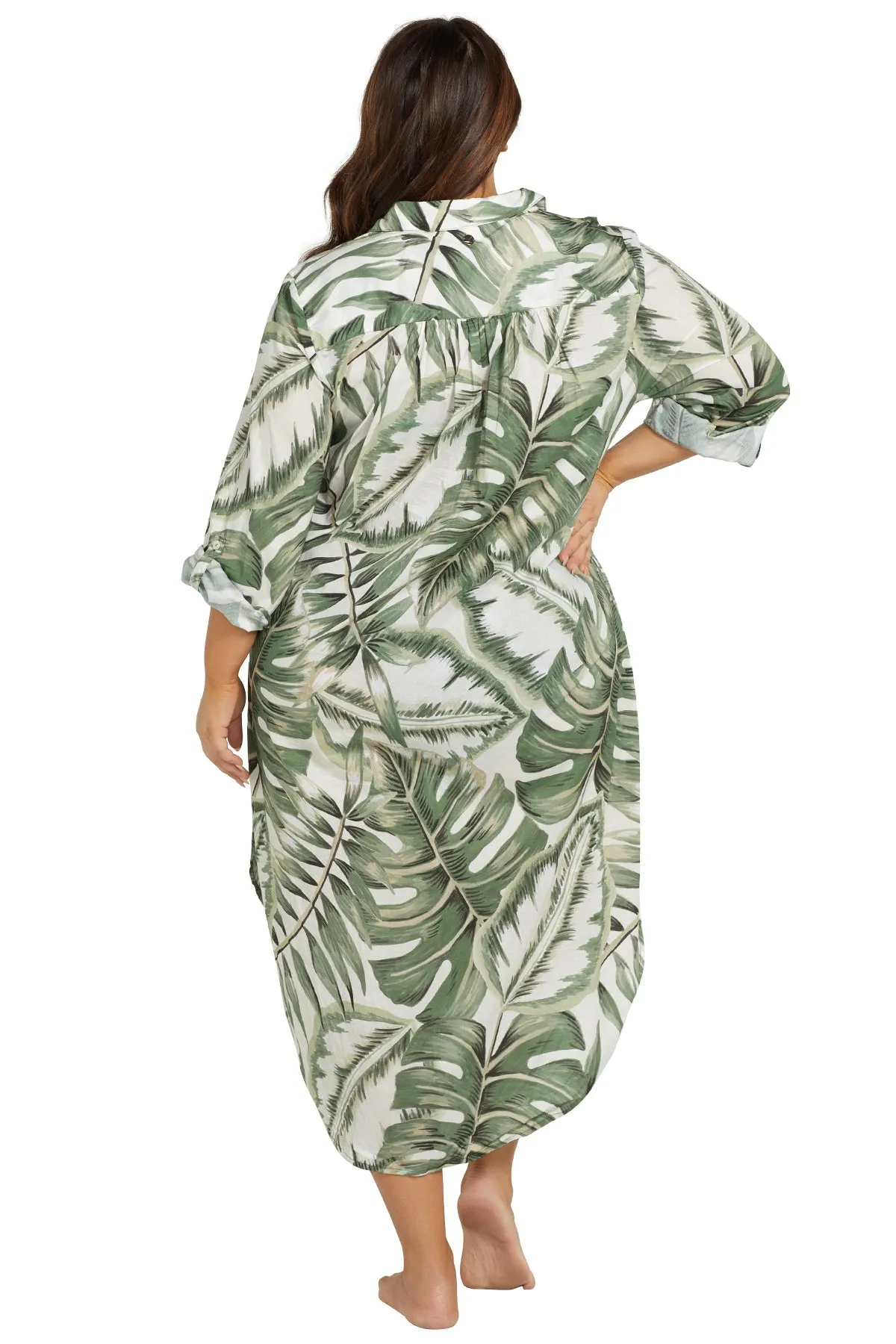 Deliciosa Monteverdi Cotton Beach Maxi Dress