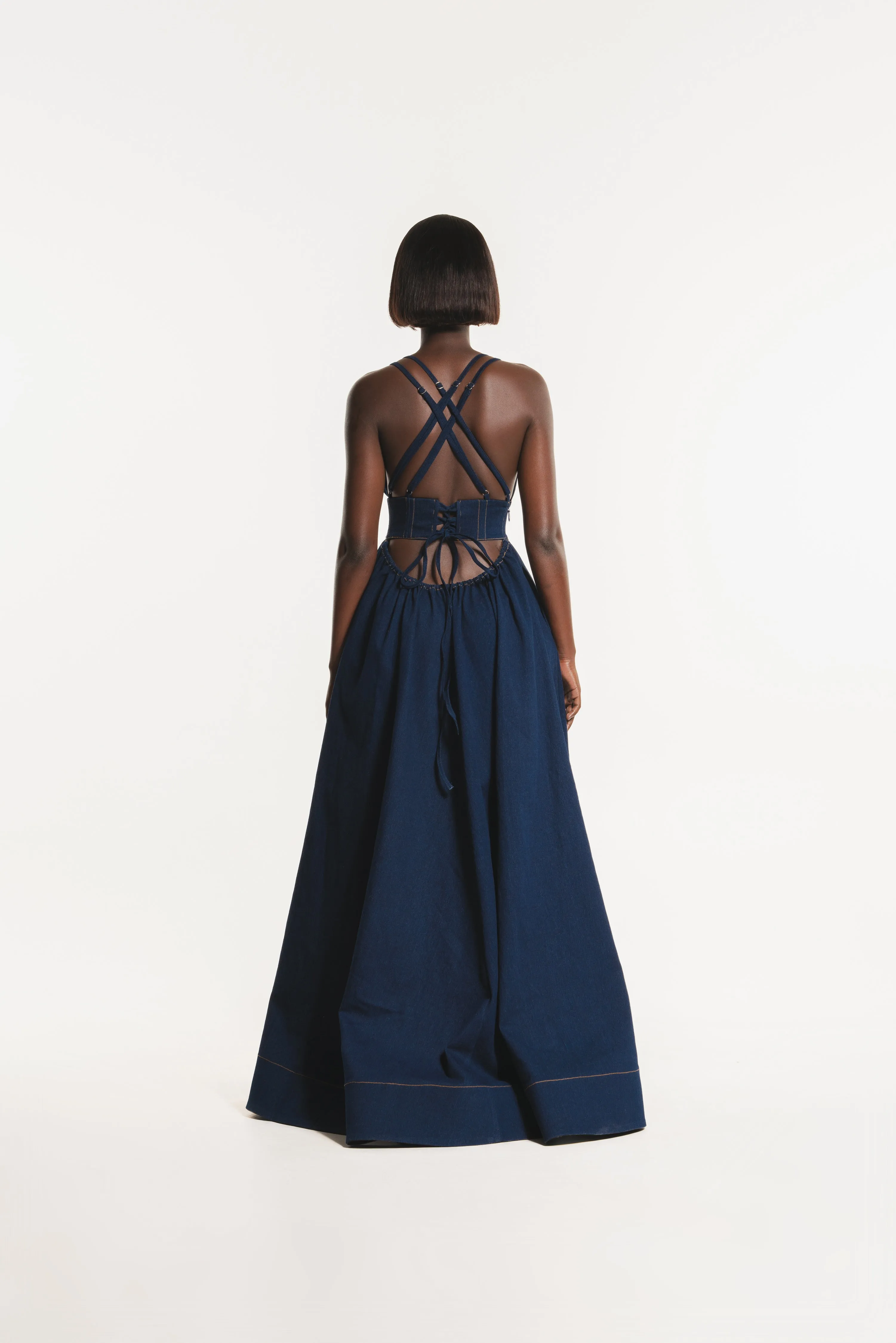 Denim ADELE Maxi Dress