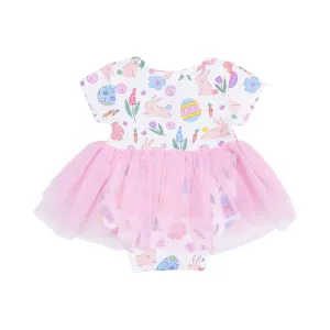 Easter Bunnies Twirly Tutu Dress