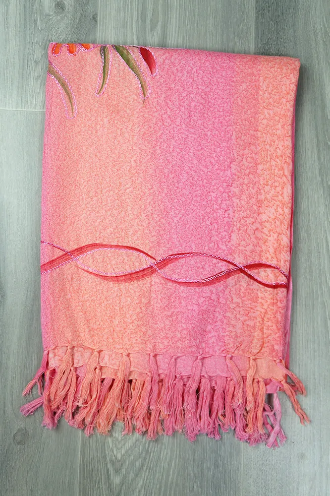 Embroidered/Hand Painted Sarong