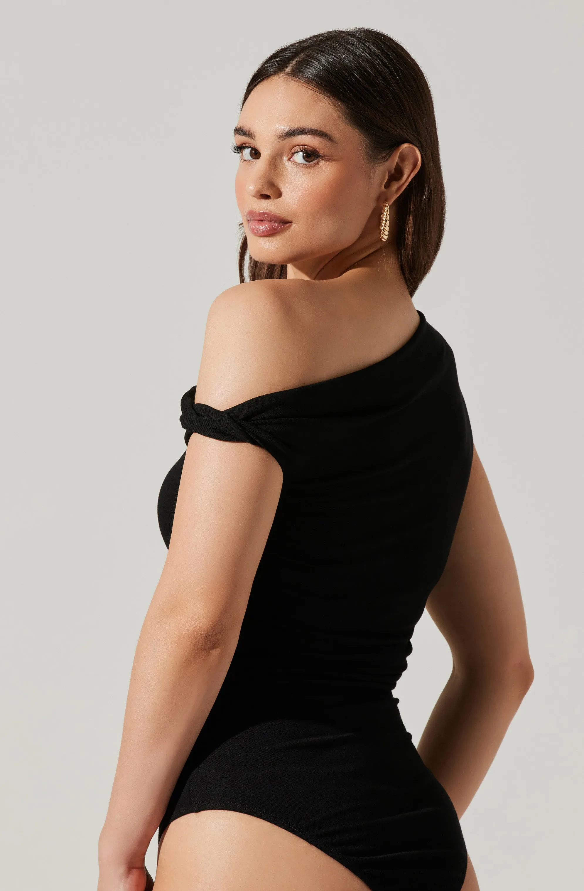 Fiora Asymmetrical Bodysuit