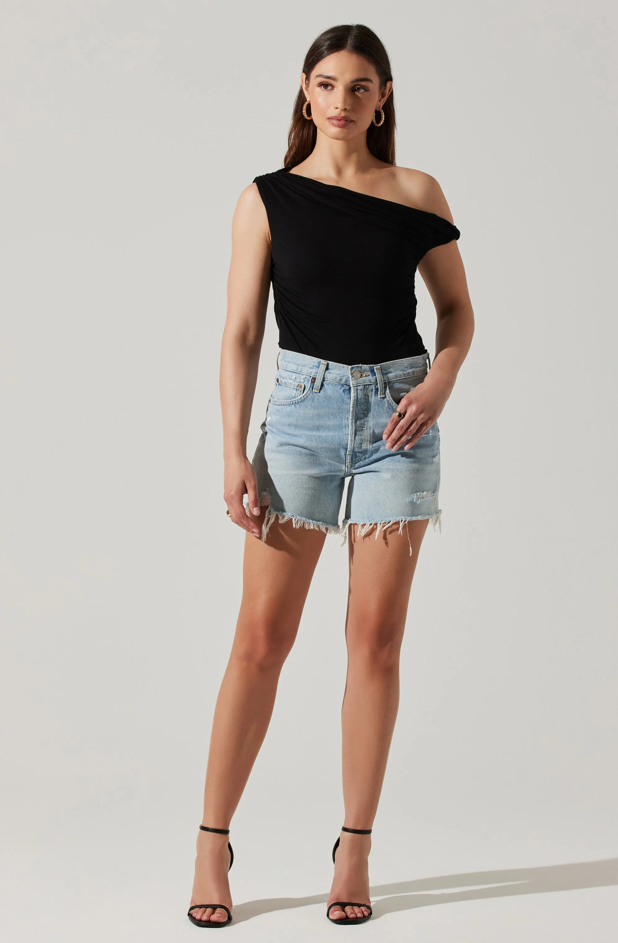 Fiora Asymmetrical Bodysuit