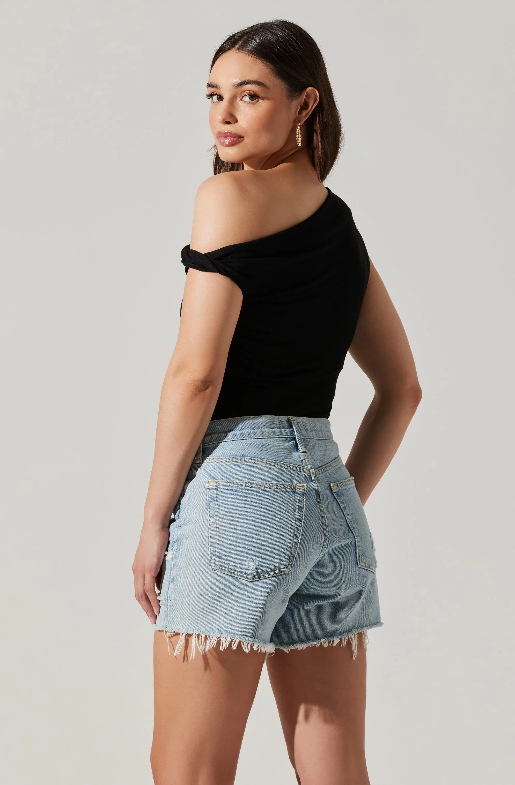 Fiora Asymmetrical Bodysuit