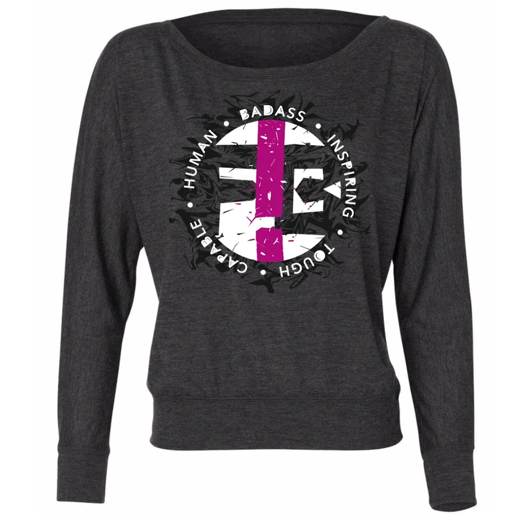 Fit Bitch - Long Sleeve - Off-The-Shoulder - Badass