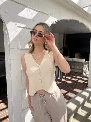 Florian Sweater Vest Top