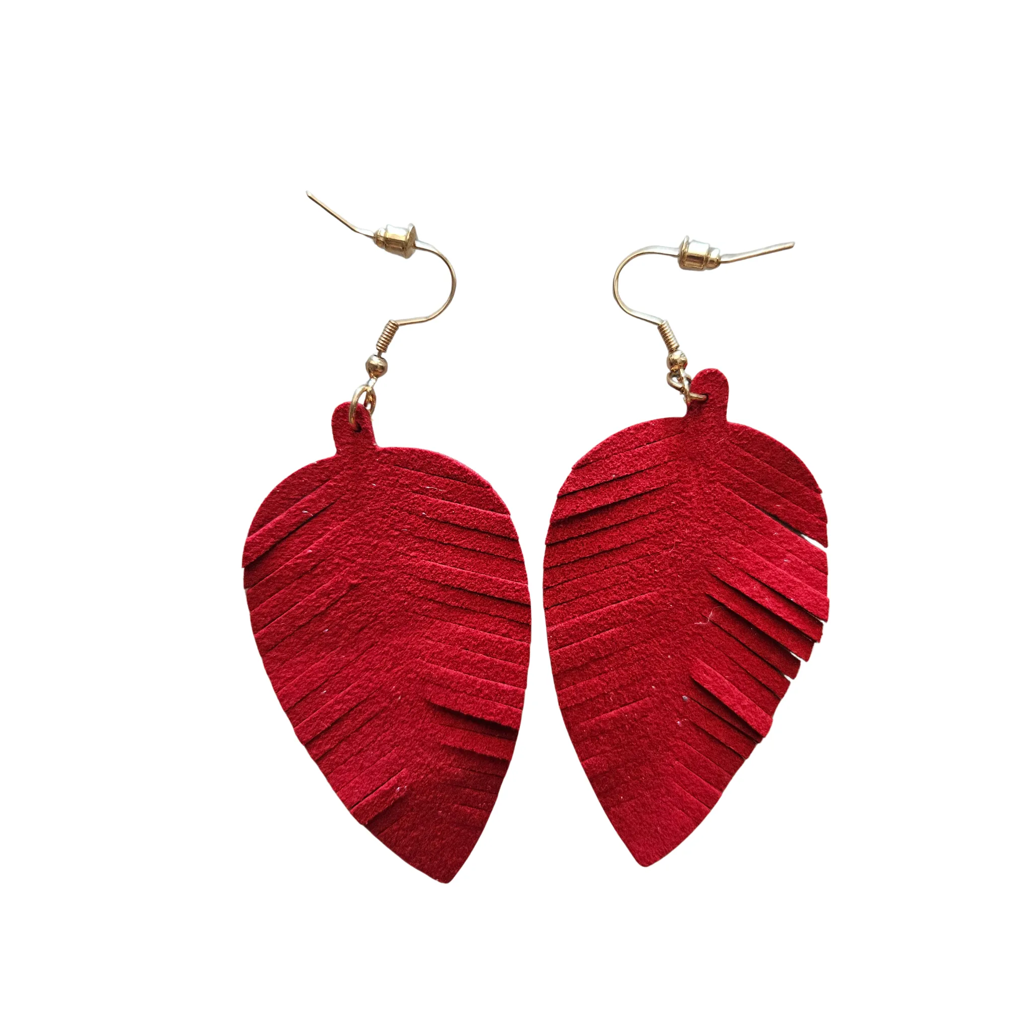 Flower & Leaf Drop Earrings