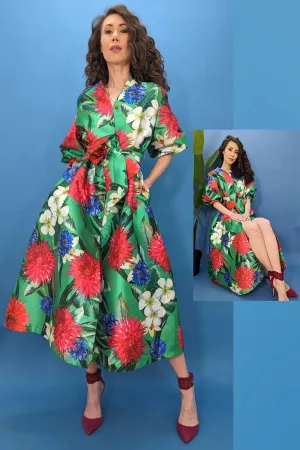 Flower Print Dress