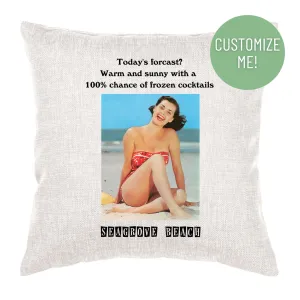 Frozen Cocktails Pillow Cover