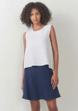 Gauze Sleeveless Shell