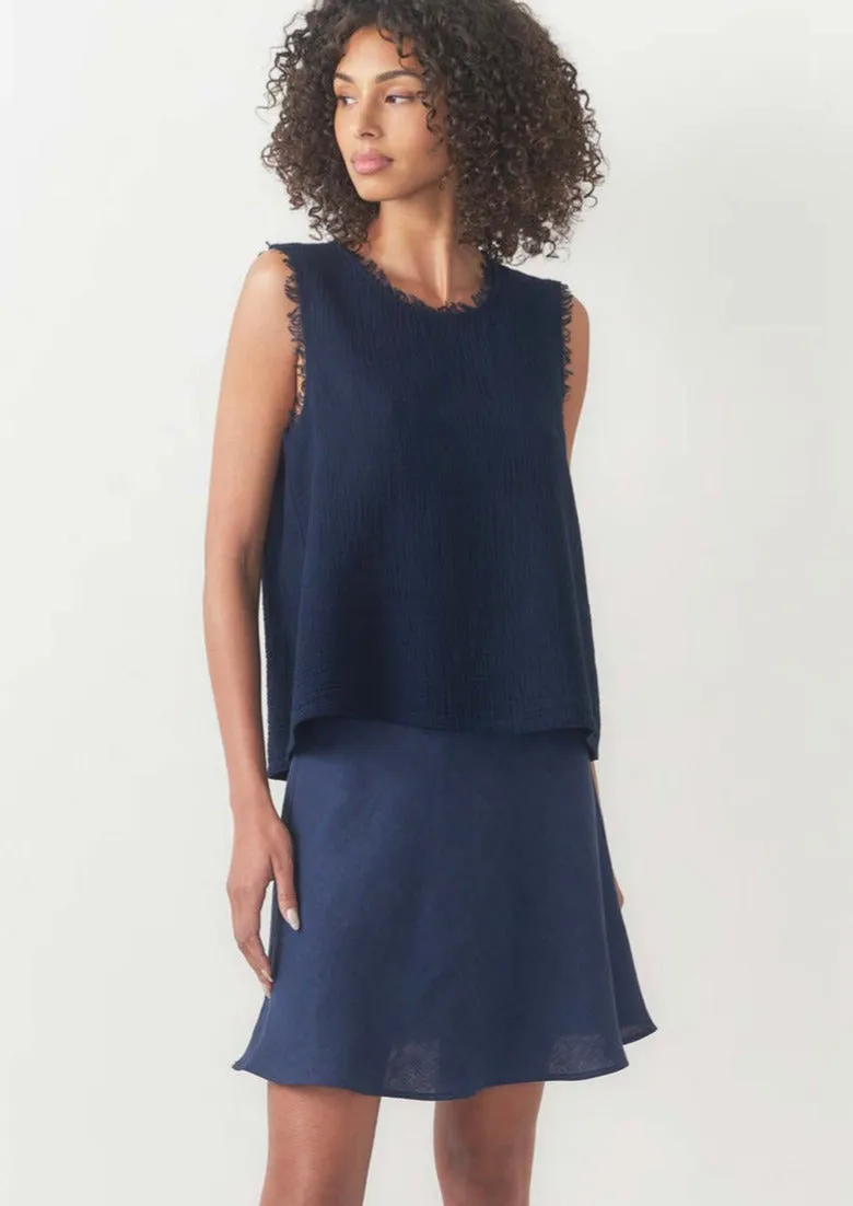 Gauze Sleeveless Shell