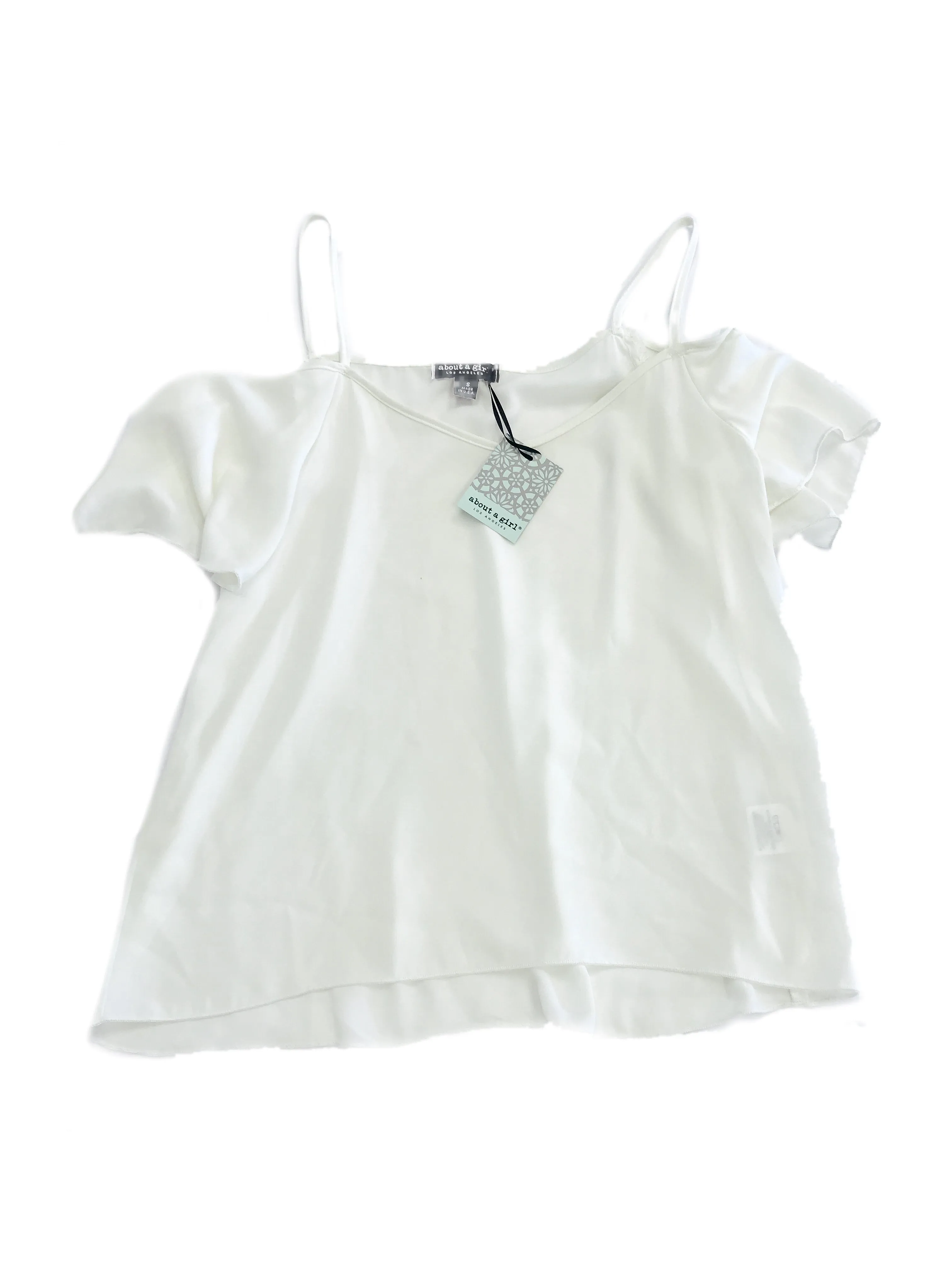 Girls  Small About a girl Ivory Tops