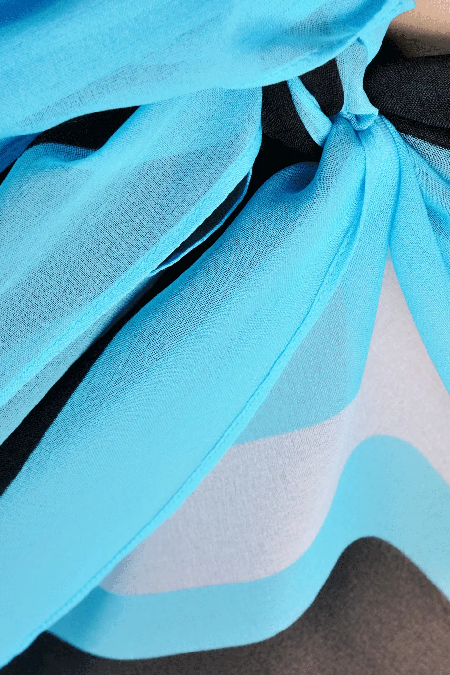 GOTTEX GEOMETRY Turquoise Cover Up