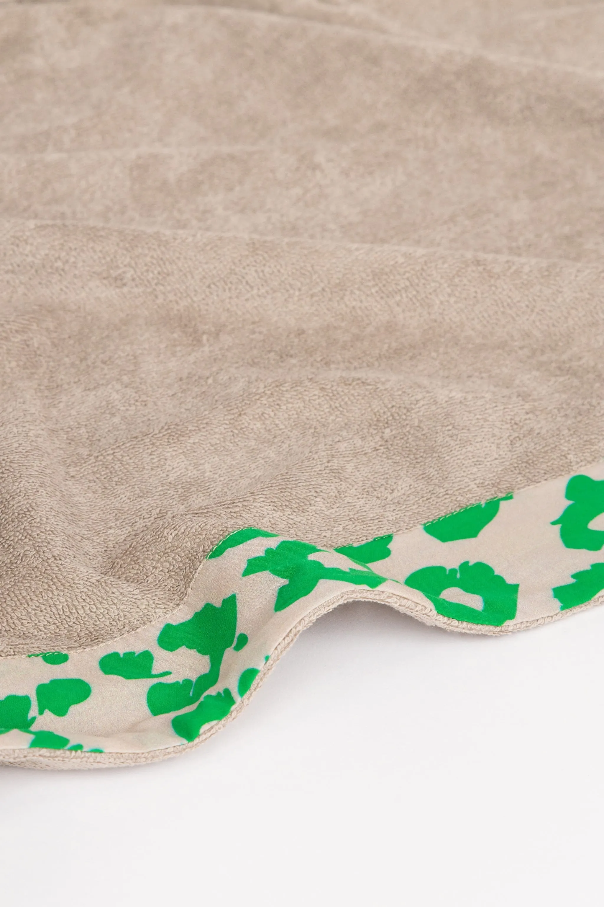 Green Leopard Greige | Head 2 Toe Beach Towel