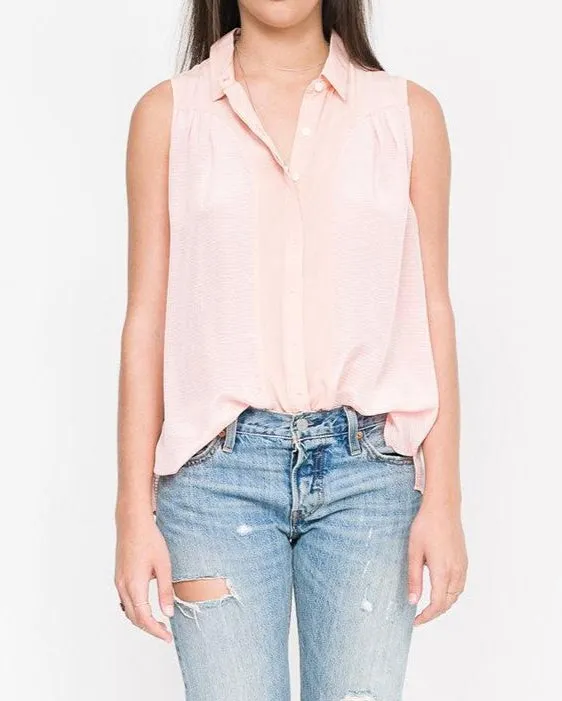 Greta Button Up