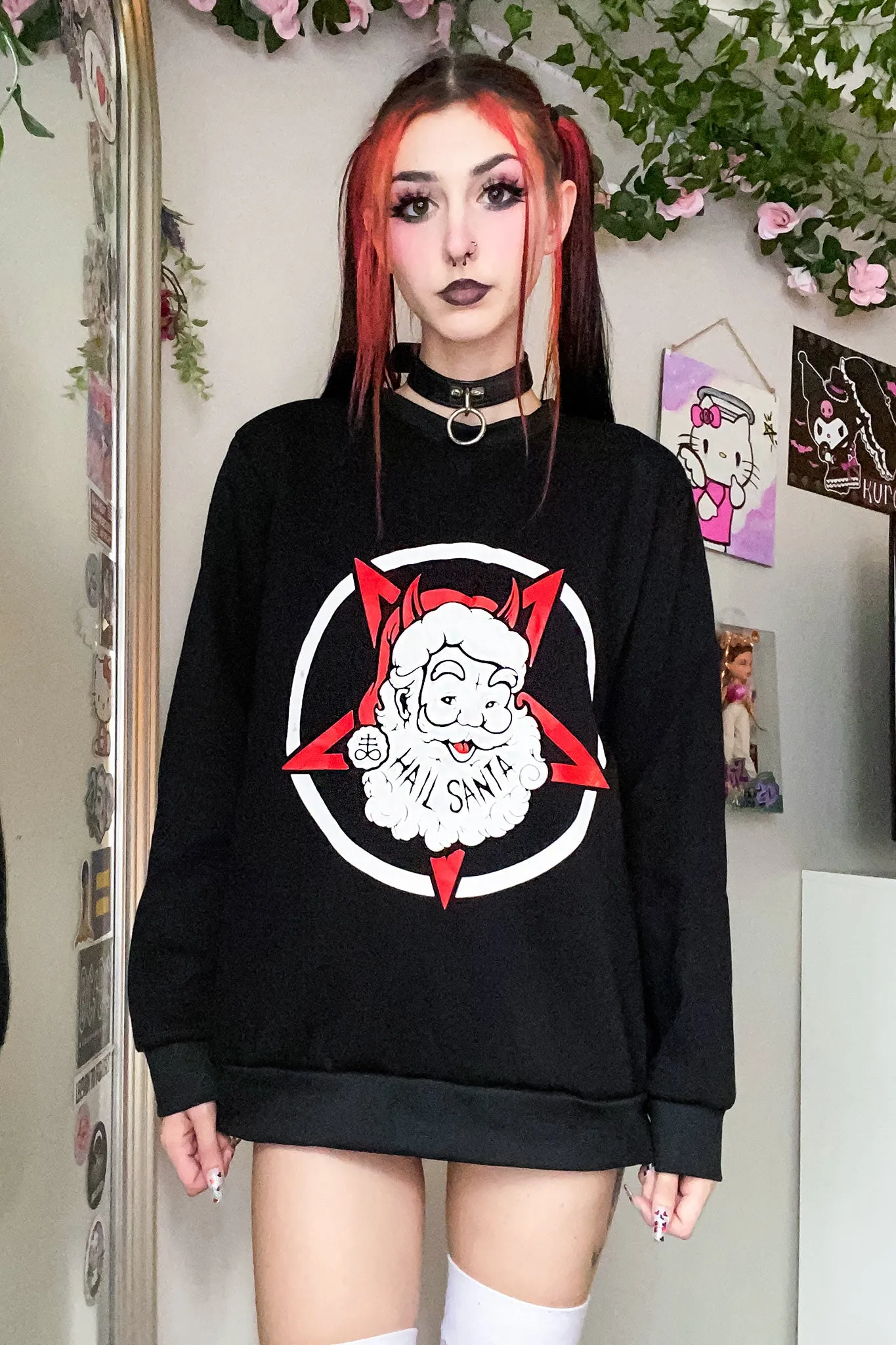 Hail Santa Christmas Sweatshirt