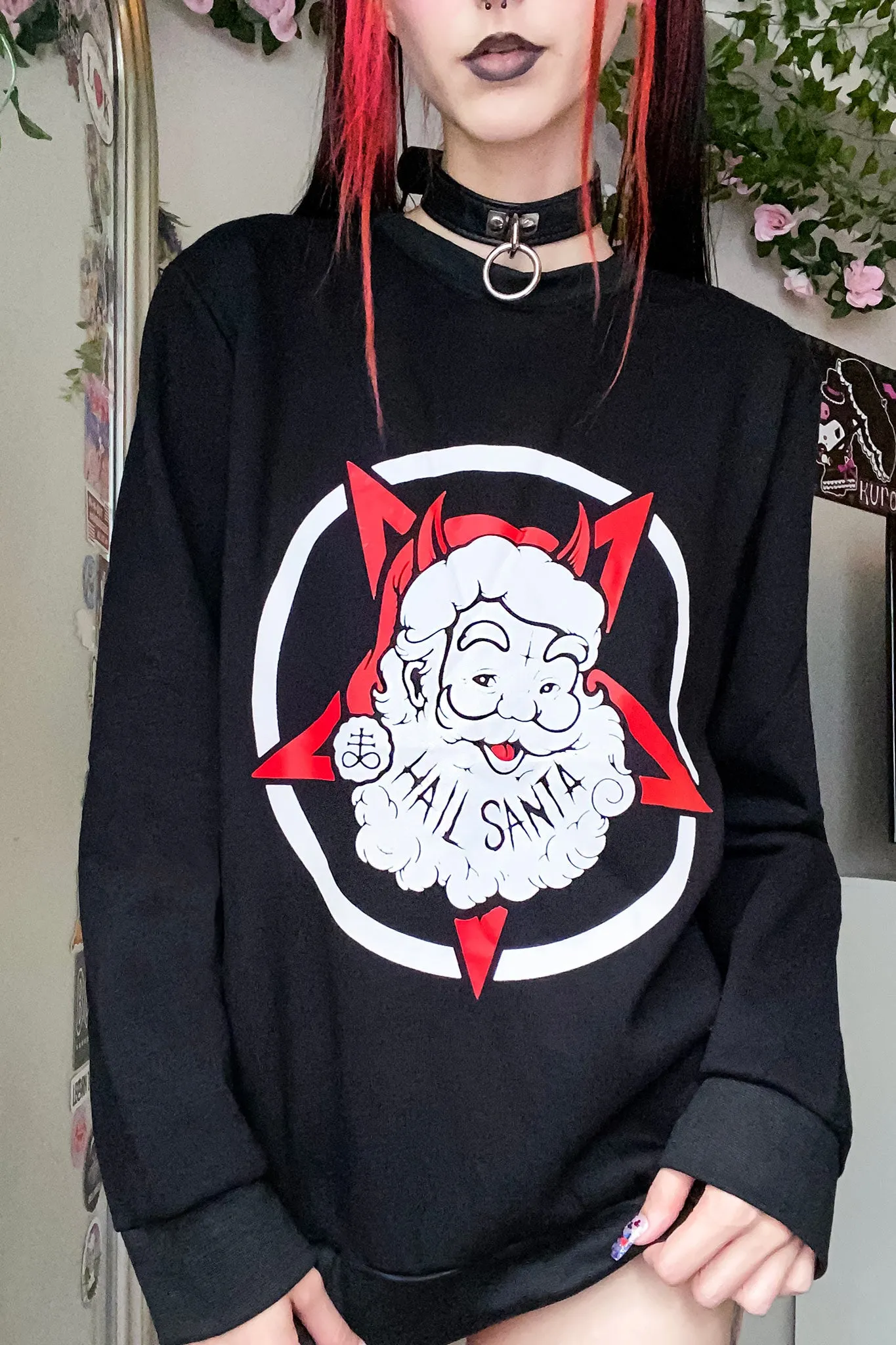 Hail Santa Christmas Sweatshirt