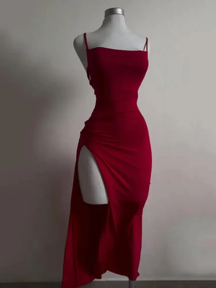 Halter Strap Spice Girl Hip Dress