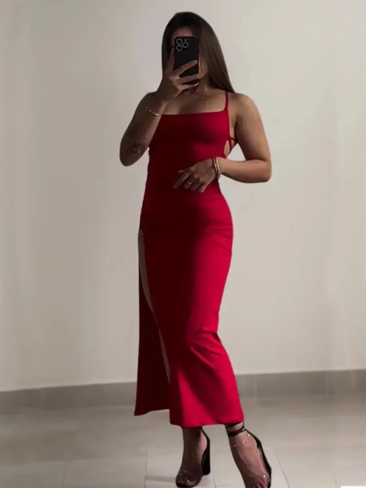 Halter Strap Spice Girl Hip Dress