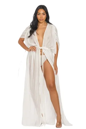 Hazel Kimono Maxi Dress