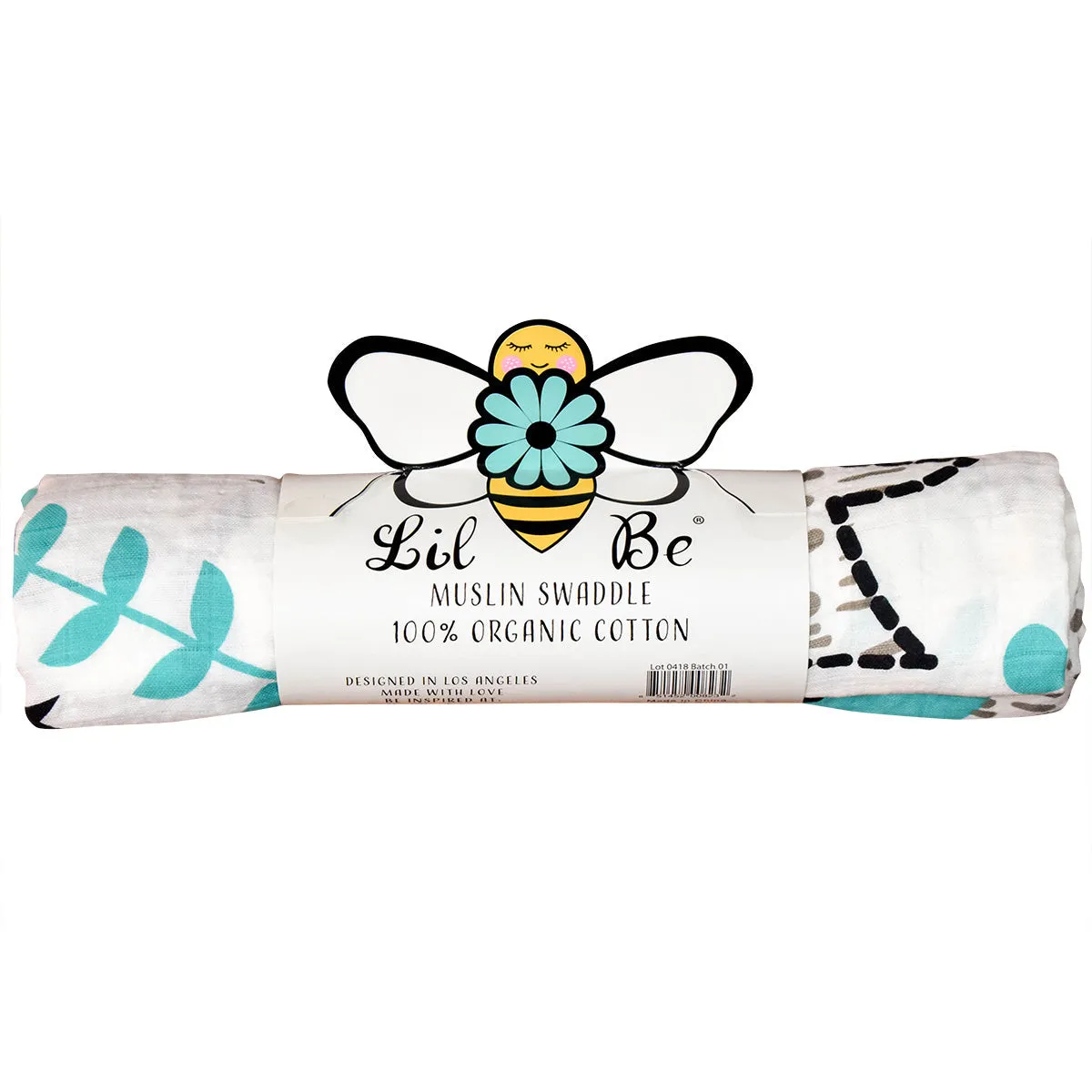Hello World Organic Muslin Blanket - Wholesale
