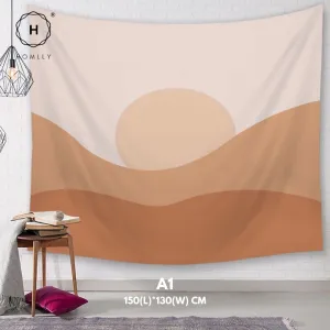 Homlly Mid Century Abstract Wall Hanging Art Tapestries