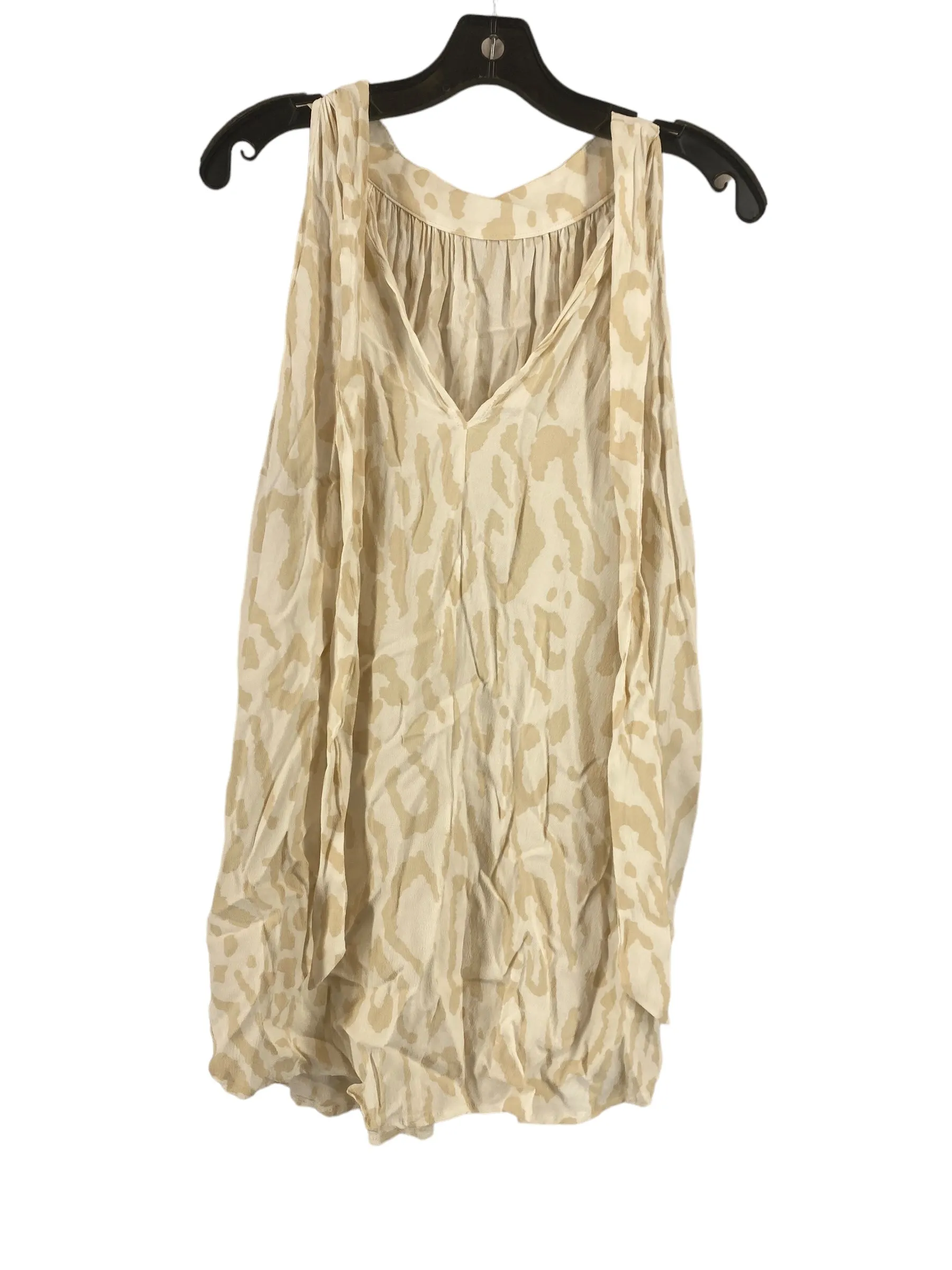 Ivory Top Sleeveless Clothes Mentor, Size S