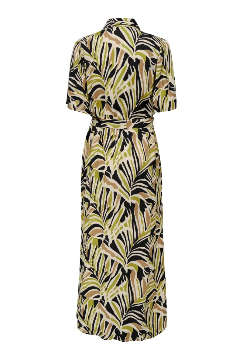 JDY NILE LIFE 2/4 MAXI SHIRT DRESS
