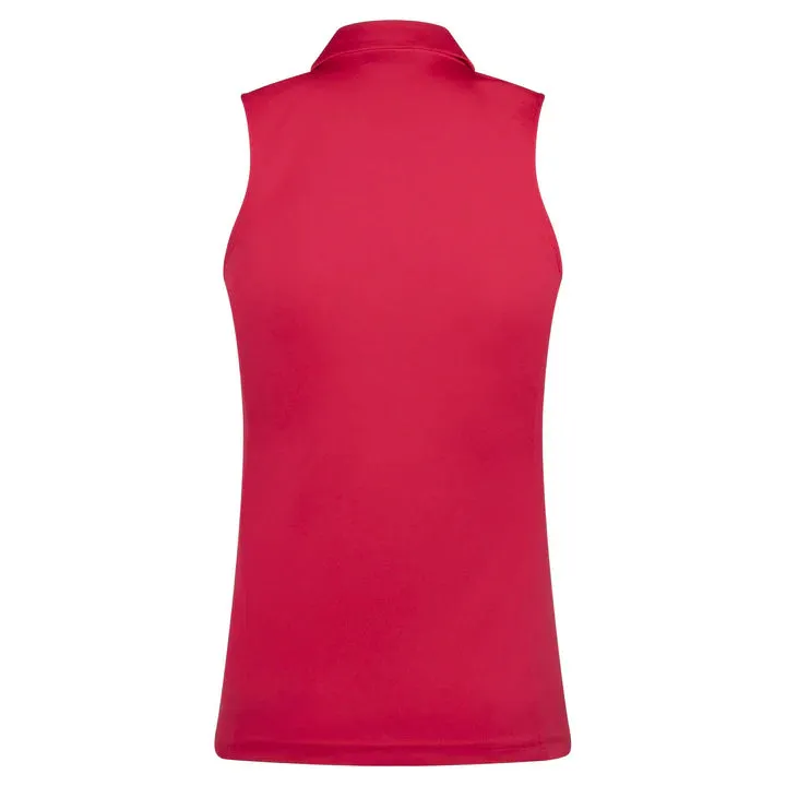 J.Lindeberg Womens Dena Sleeveless Top - ROSE RED