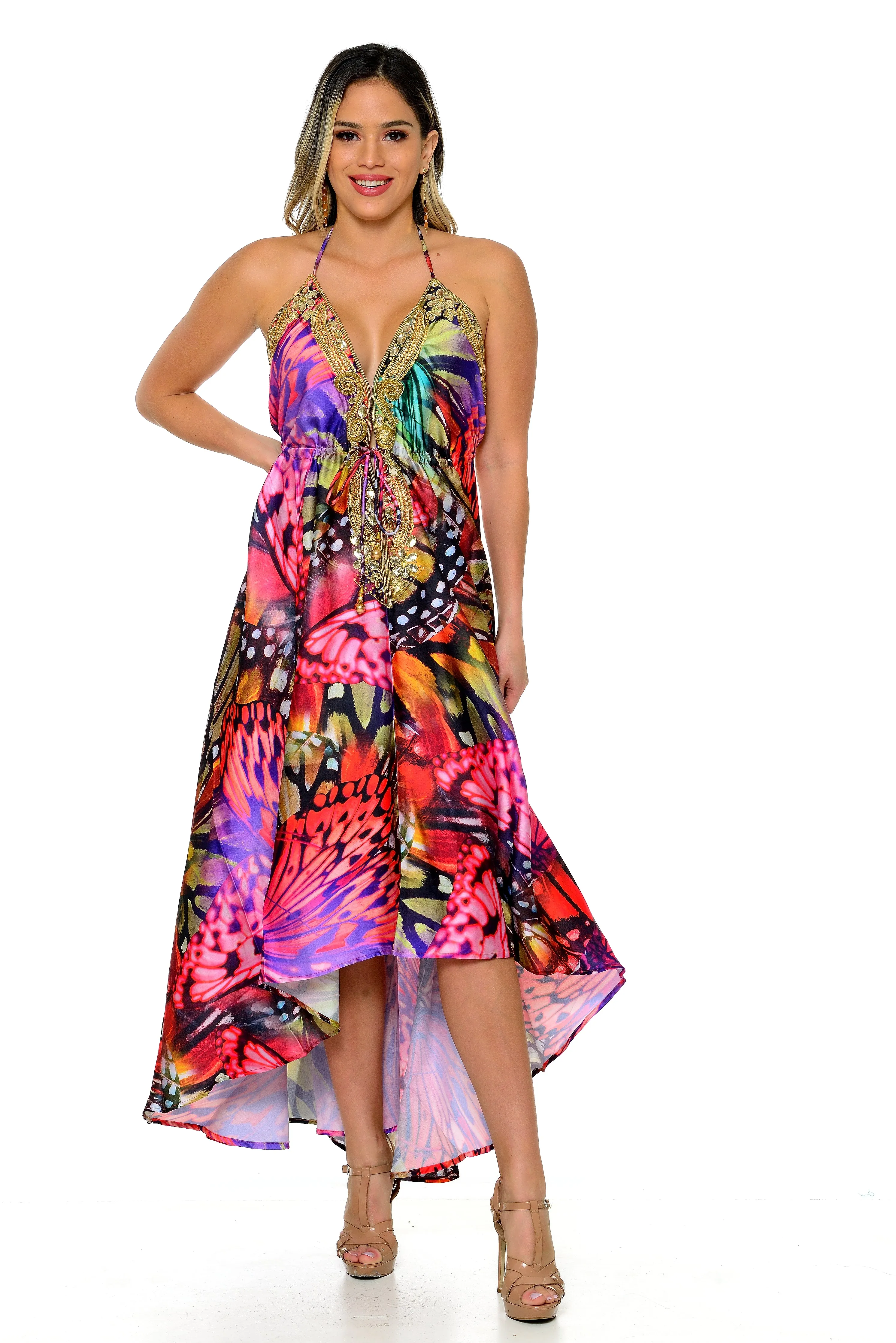 Joanna Scarf Dress