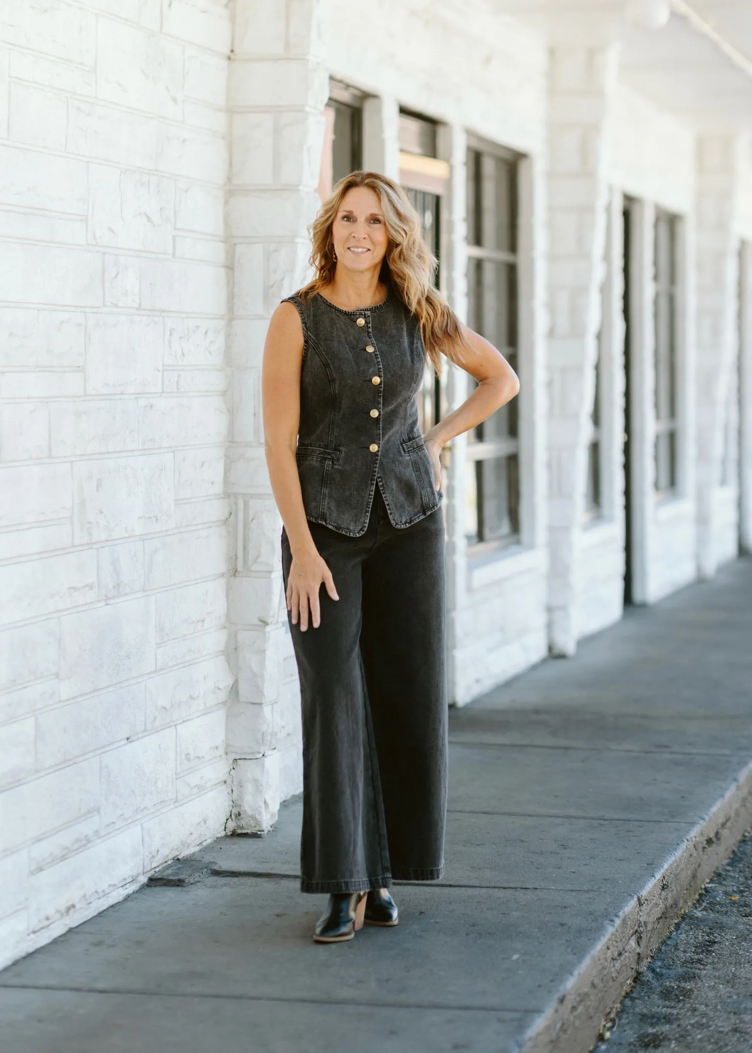 Joplin Button Vest
