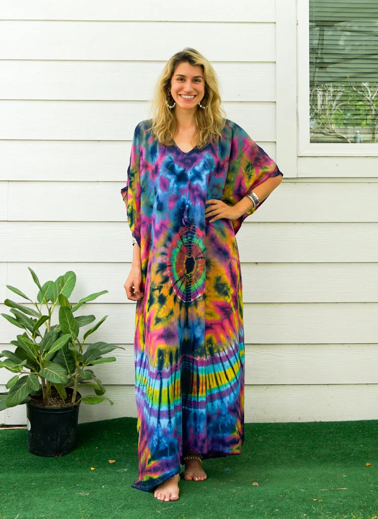 Joyful Horizon Tie Dye Kaftan