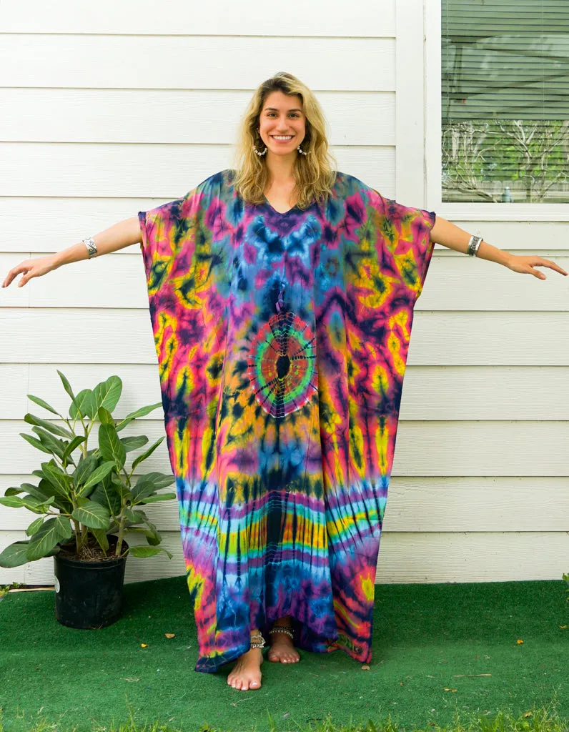 Joyful Horizon Tie Dye Kaftan