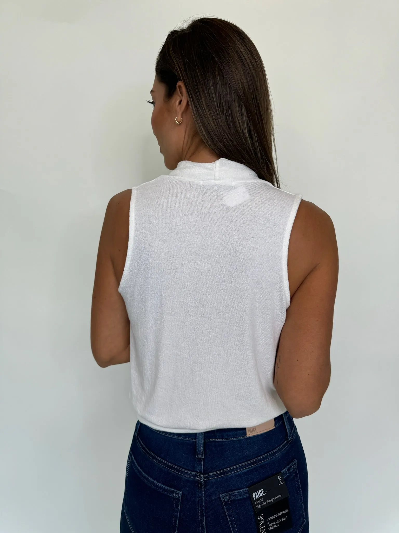 KLD Sleeveless Surplice Top