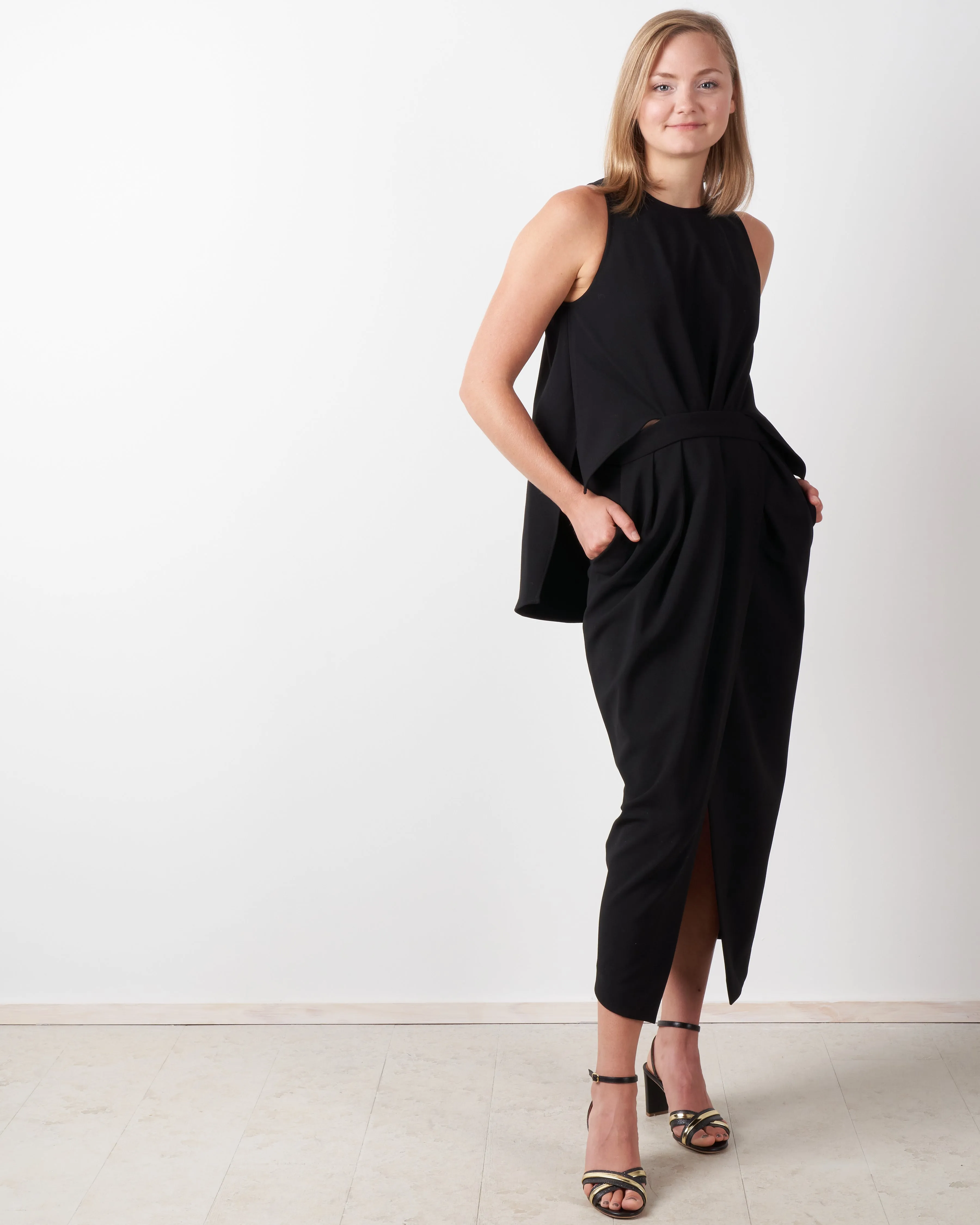 klein dress - black