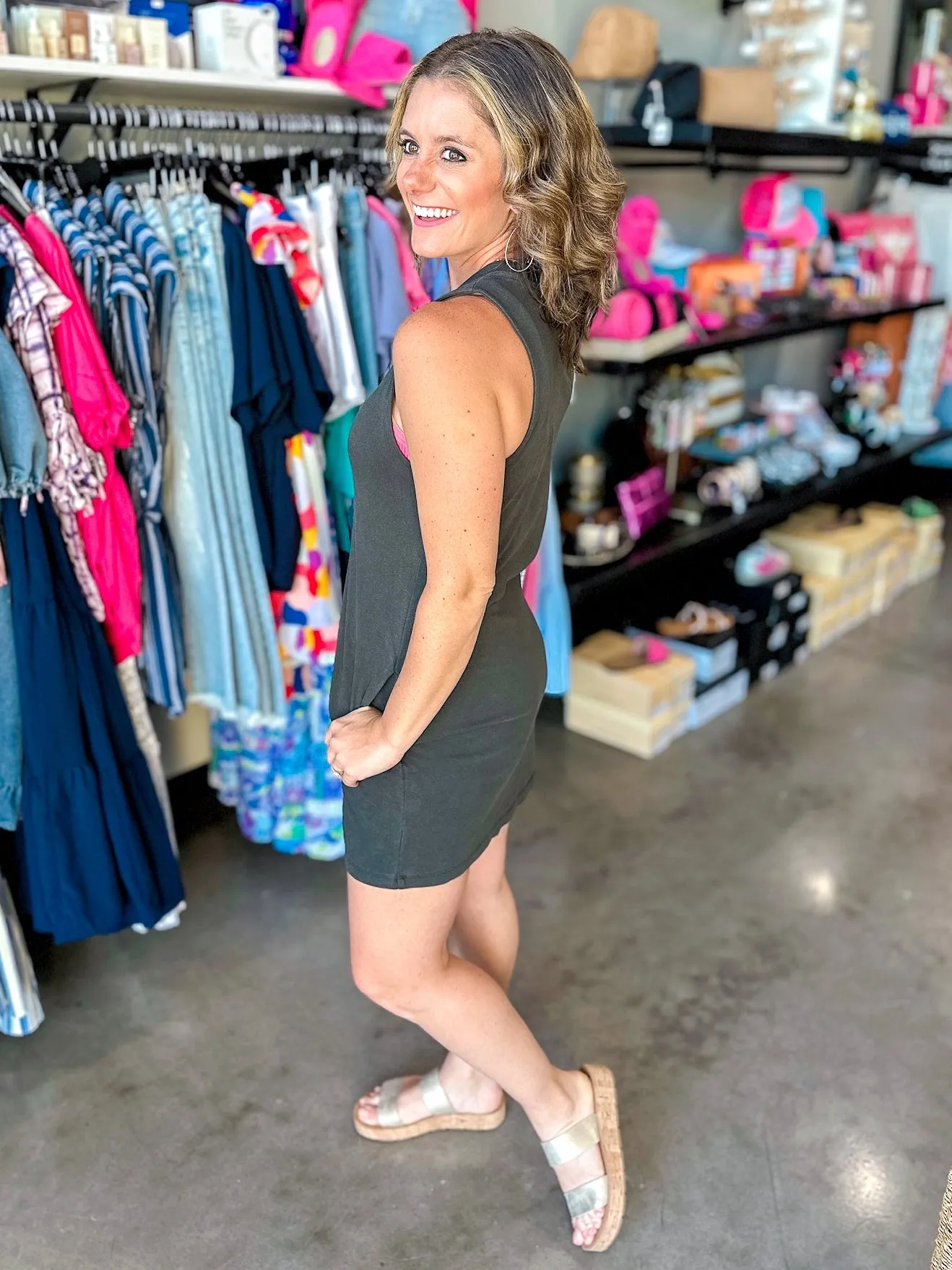 Lauren Basic Sleeveless Dress