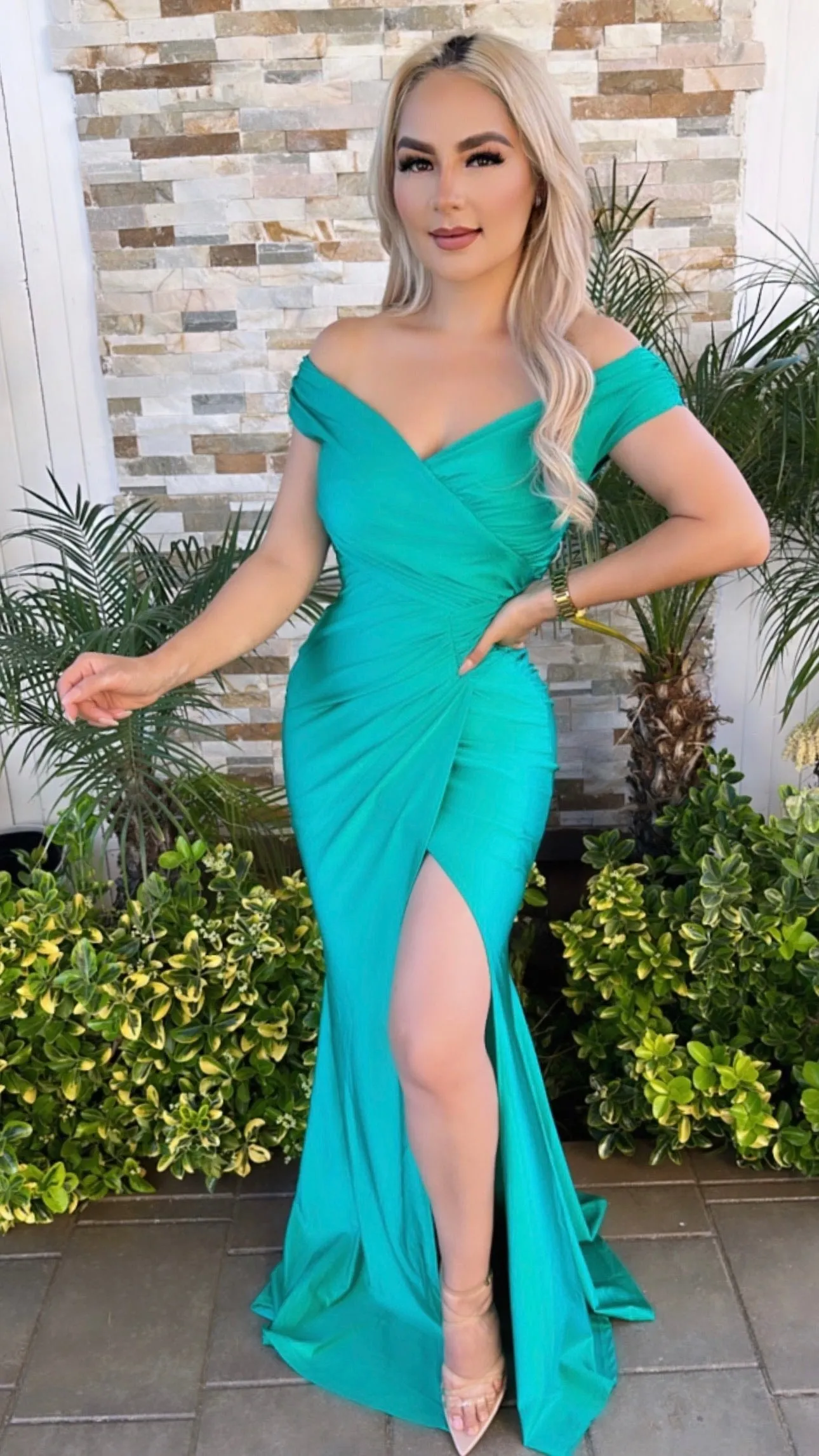 LETTY GREEN DRESS