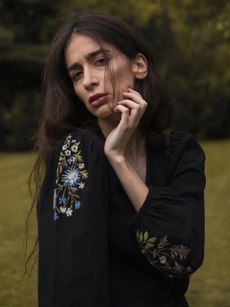 Lily Of The Valley Wrap Dress