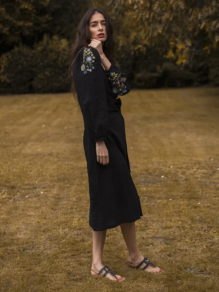 Lily Of The Valley Wrap Dress