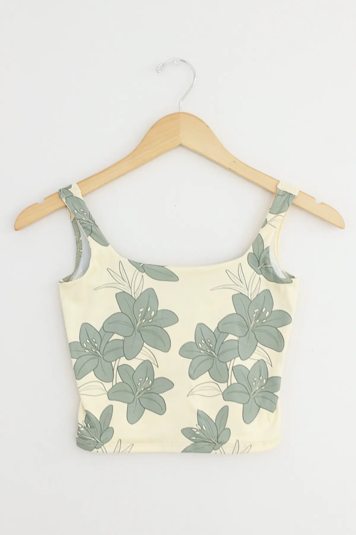 LILY SQUARE NECK CROP TOP | KIDS SIZE 7 - 16