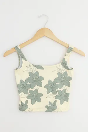 LILY SQUARE NECK CROP TOP | KIDS SIZE 7 - 16