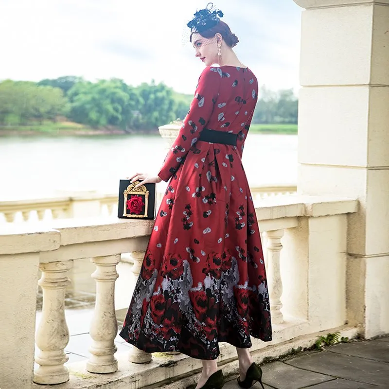 Long Sleeve Maxi Dress