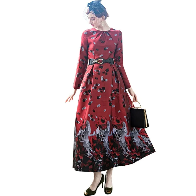 Long Sleeve Maxi Dress