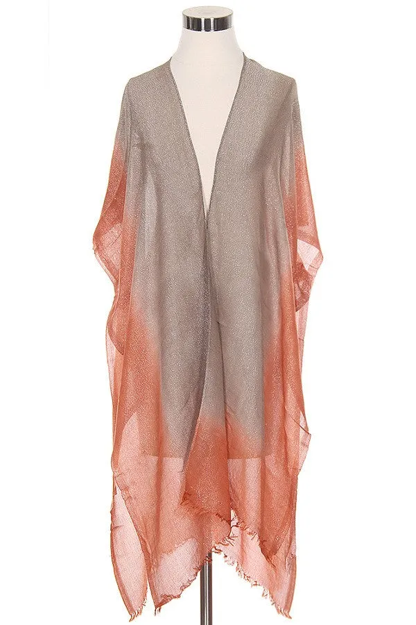 Lurex Tie Dye Printing Shawl - women