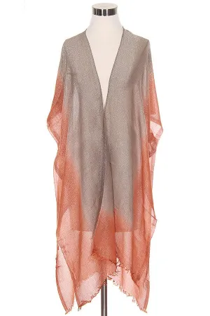 Lurex Tie Dye Printing Shawl - women