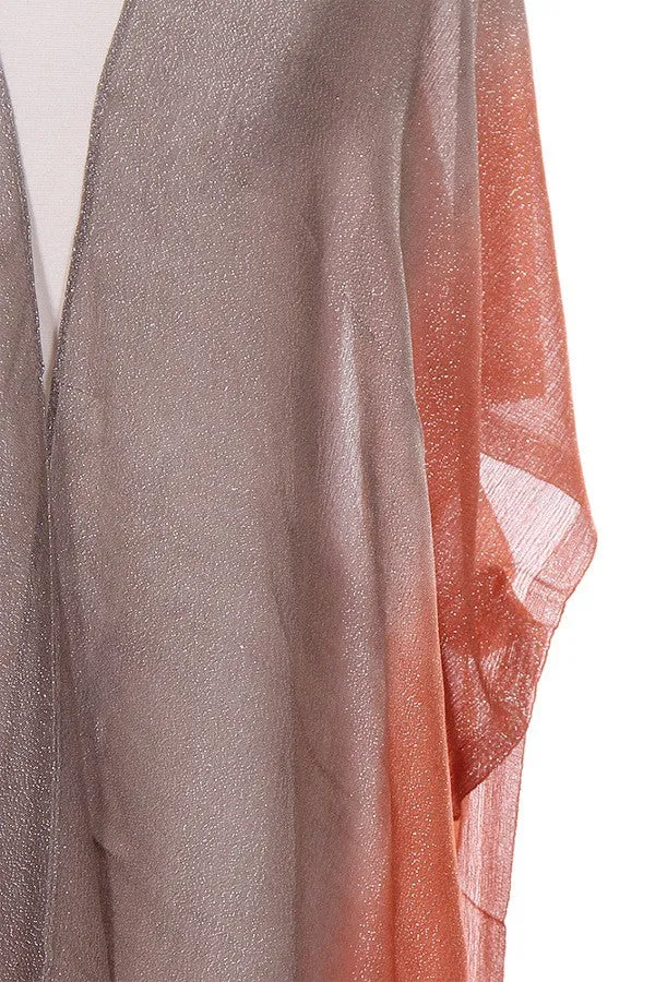 Lurex Tie Dye Printing Shawl - women