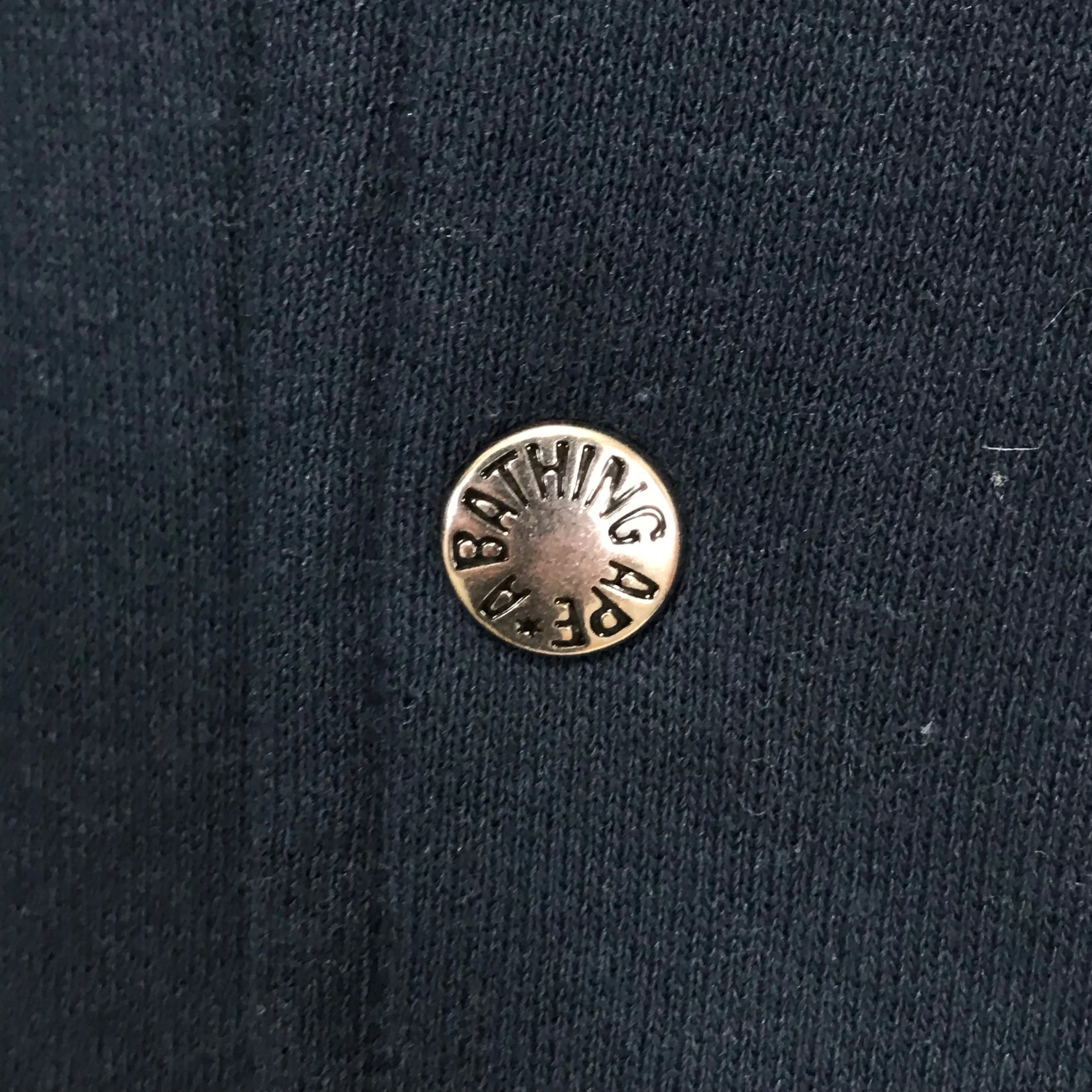 [M] A Bathing Ape Bape ASNKA Sweat Stadium Jacket Navy