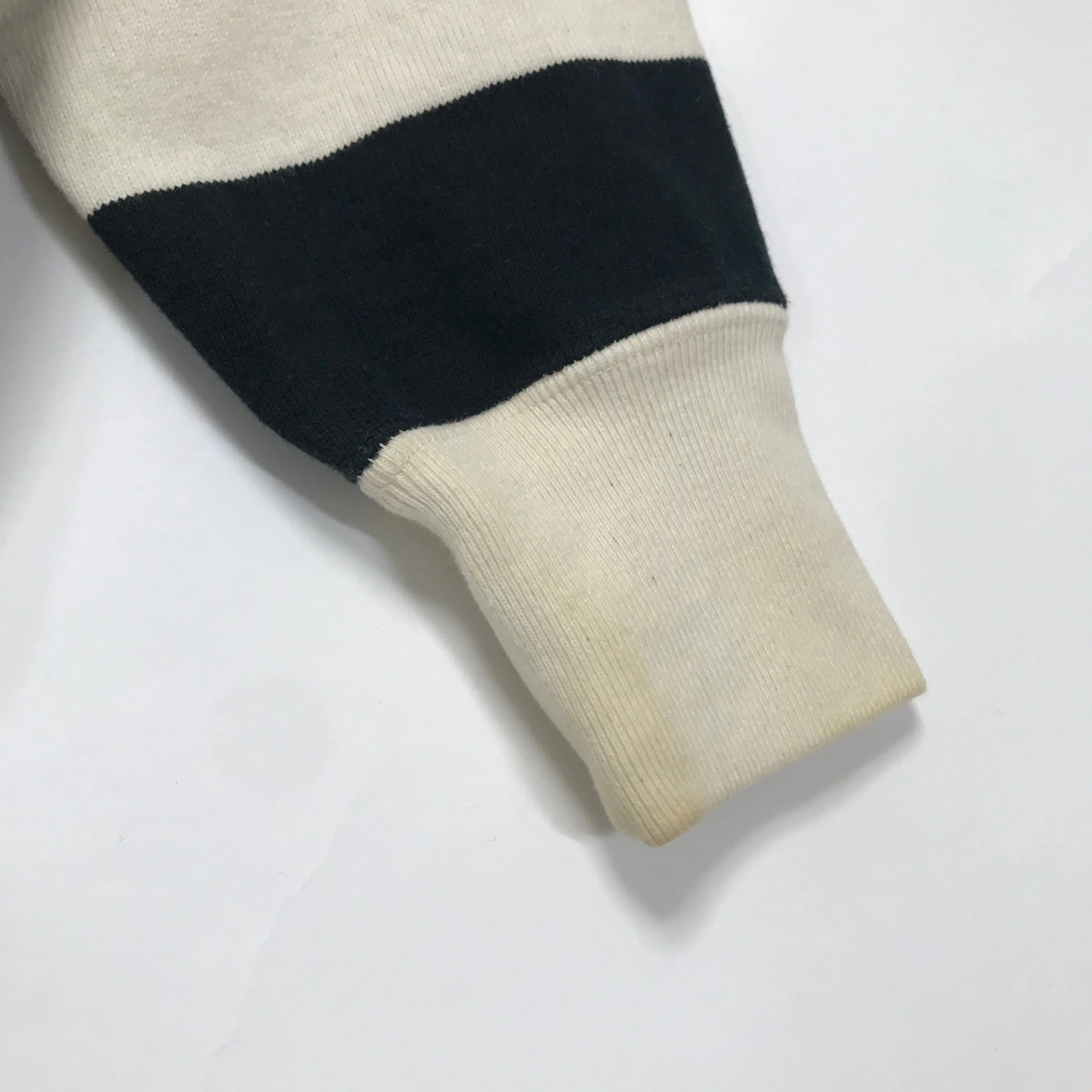 [M] A Bathing Ape Bape Crest Striped Hoodie