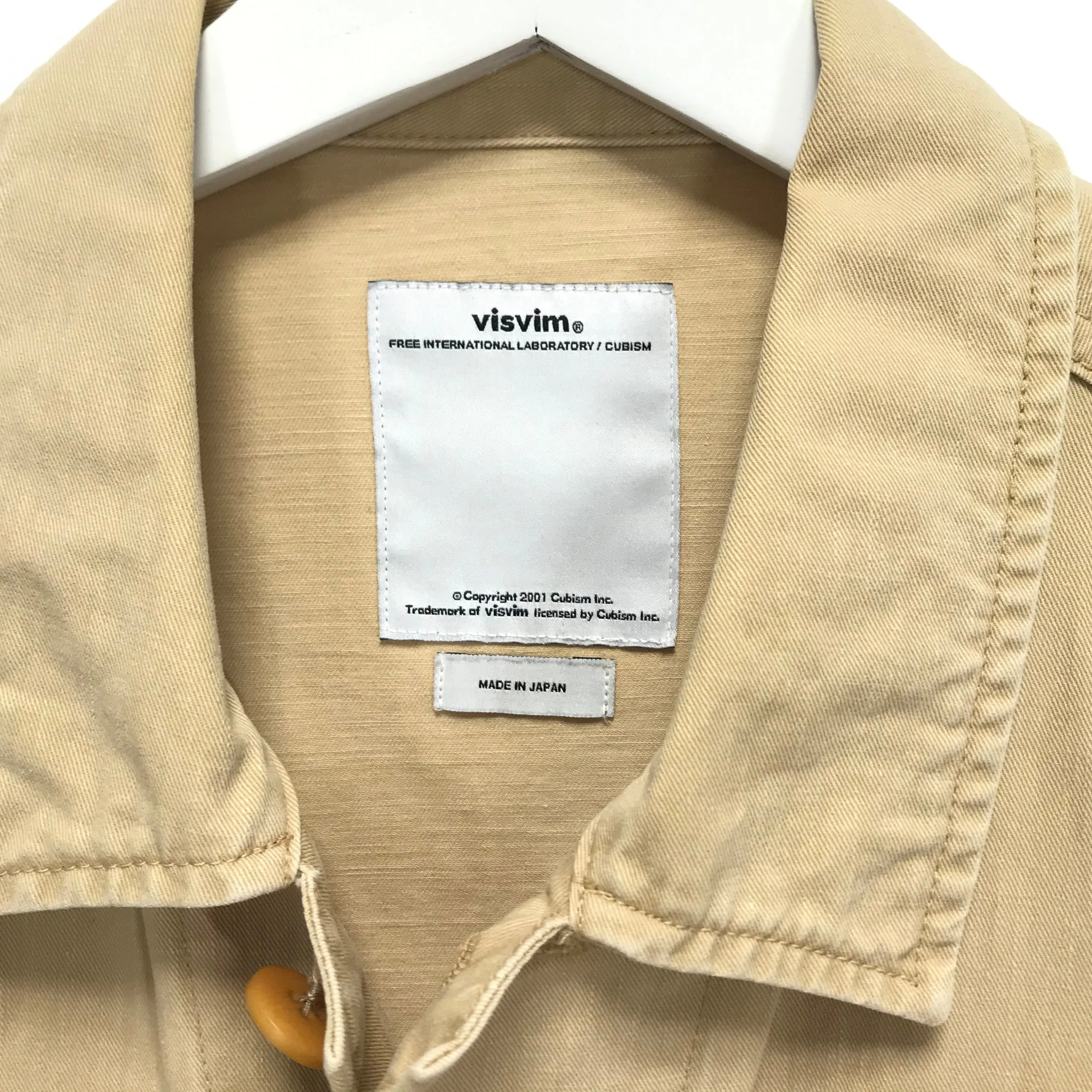 [M] Visvim 12AW Kilgore Jacket Dmgd Beige